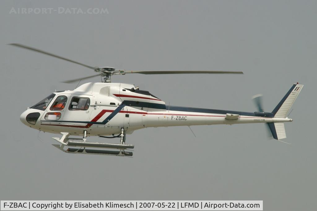 F-ZBAC, 1981 Aerospatiale AS-355F-2 Ecureuil 2 C/N 5026, at Cannes Airport