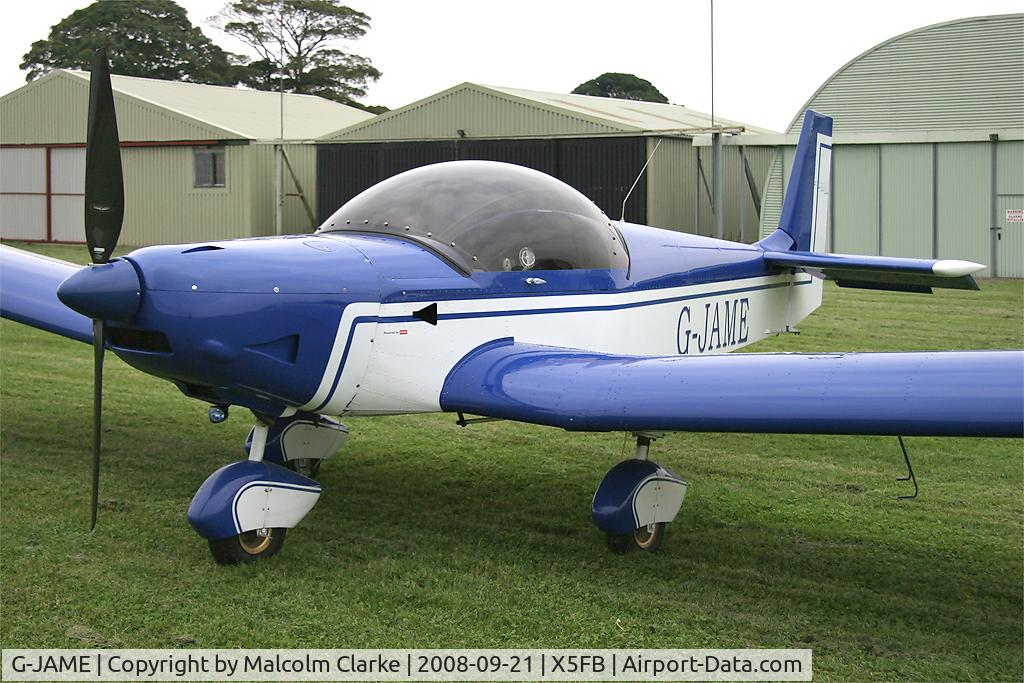 G-JAME, 2004 Zenair CH-601UL Zodiac C/N PFA 162A-14279, Zenair CH 601 Zodiac at Fishburn Airfield, UK in 2008.