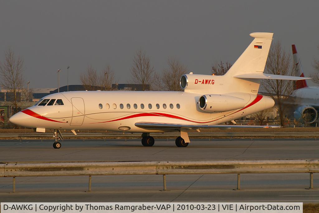 D-AWKG, 1997 Dassault Falcon 900EX C/N 20, Wuerth Dassault Falcon 900