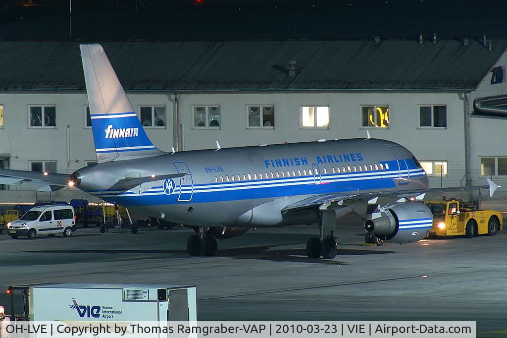 OH-LVE, 2002 Airbus A319-112 C/N 1791, Finnair Airbus A319