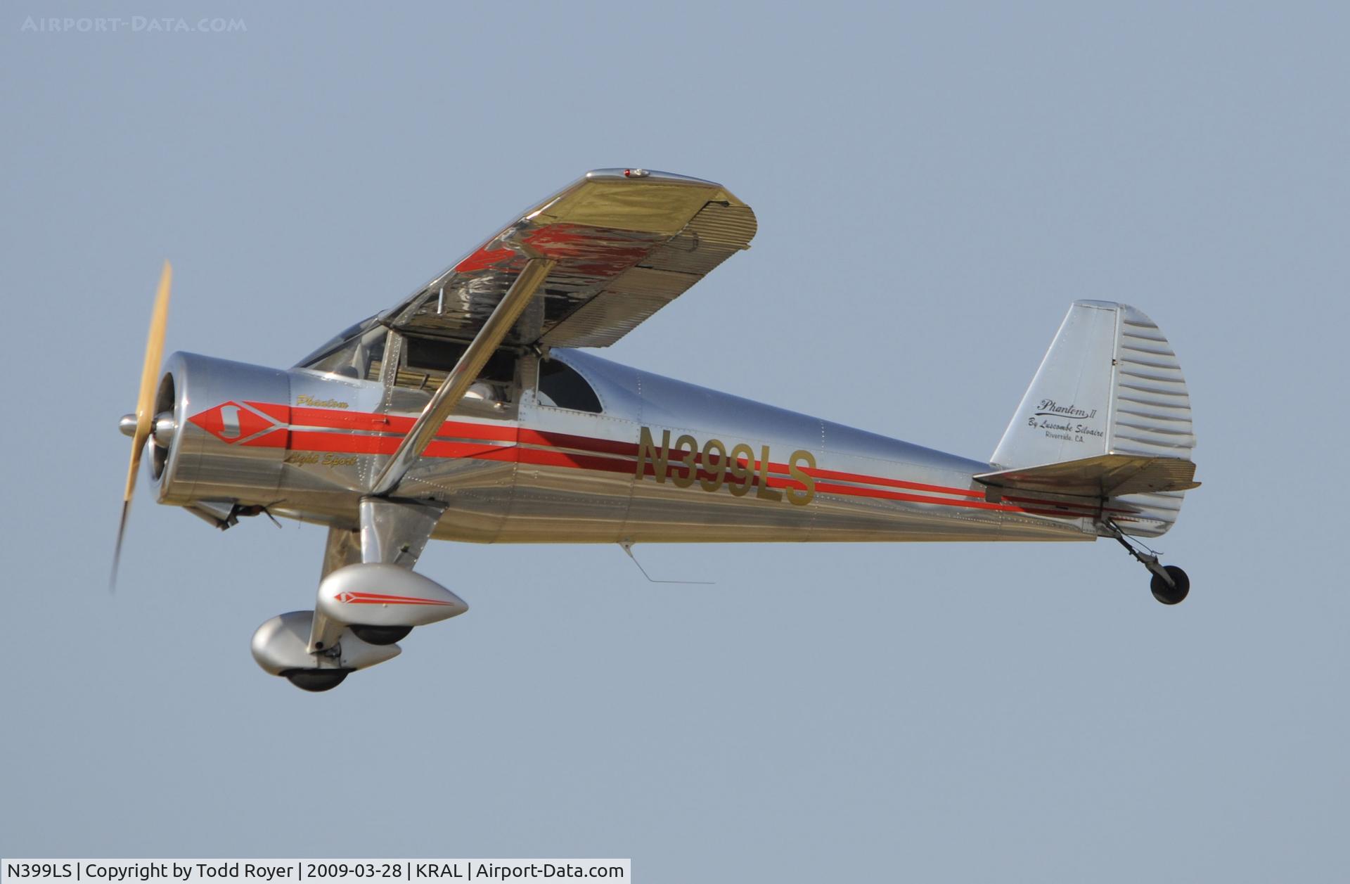 N399LS, Luscombe Silvaire S-LSA-8R C/N SL SR 001, Riverside Airshow 2009