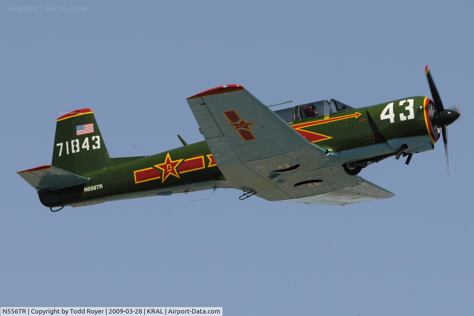 N556TR, 1968 Nanchang CJ-6A C/N 2432060, Riverside Airshow 2009