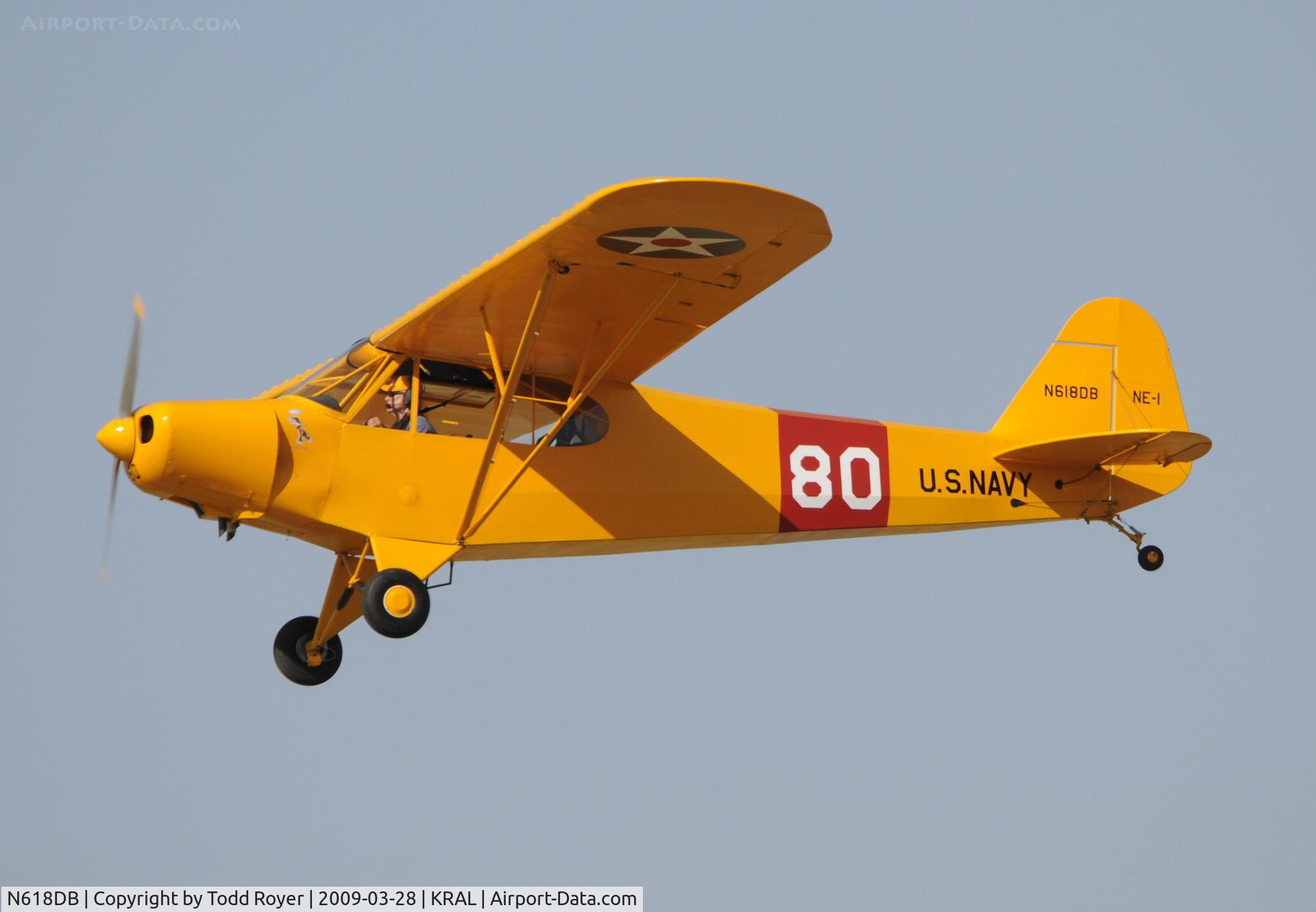 N618DB, Wag-Aero Sport Trainer C/N 4807, Riverside Airshow 2009