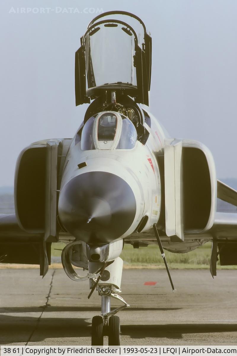 38 61, 1972 McDonnell Douglas F-4F Phantom II C/N 4776, Cambrai open house 1993
