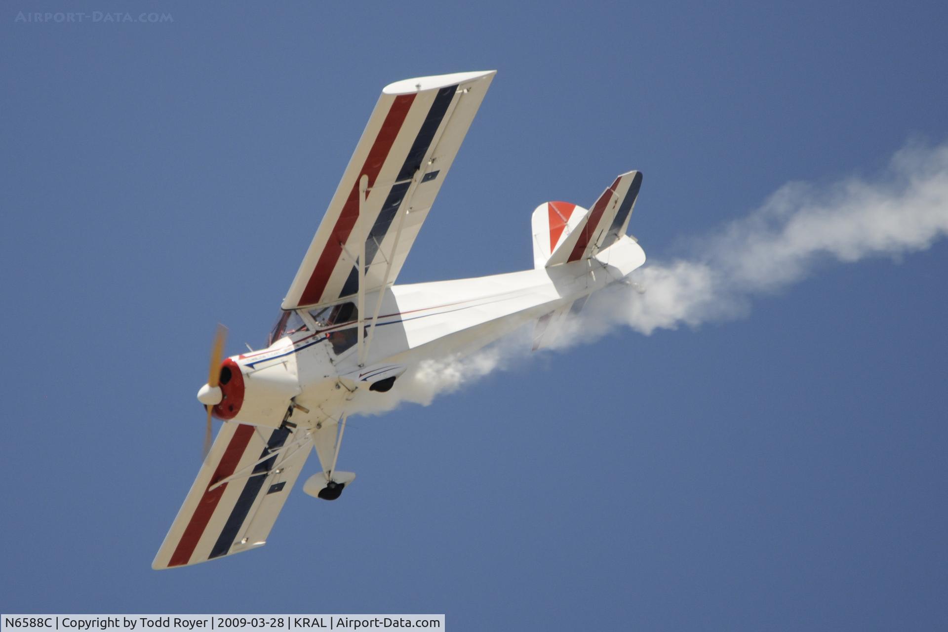 N6588C, 1992 Taylorcraft/Swick T-Clips C/N 1, Riverside Airshow 2009