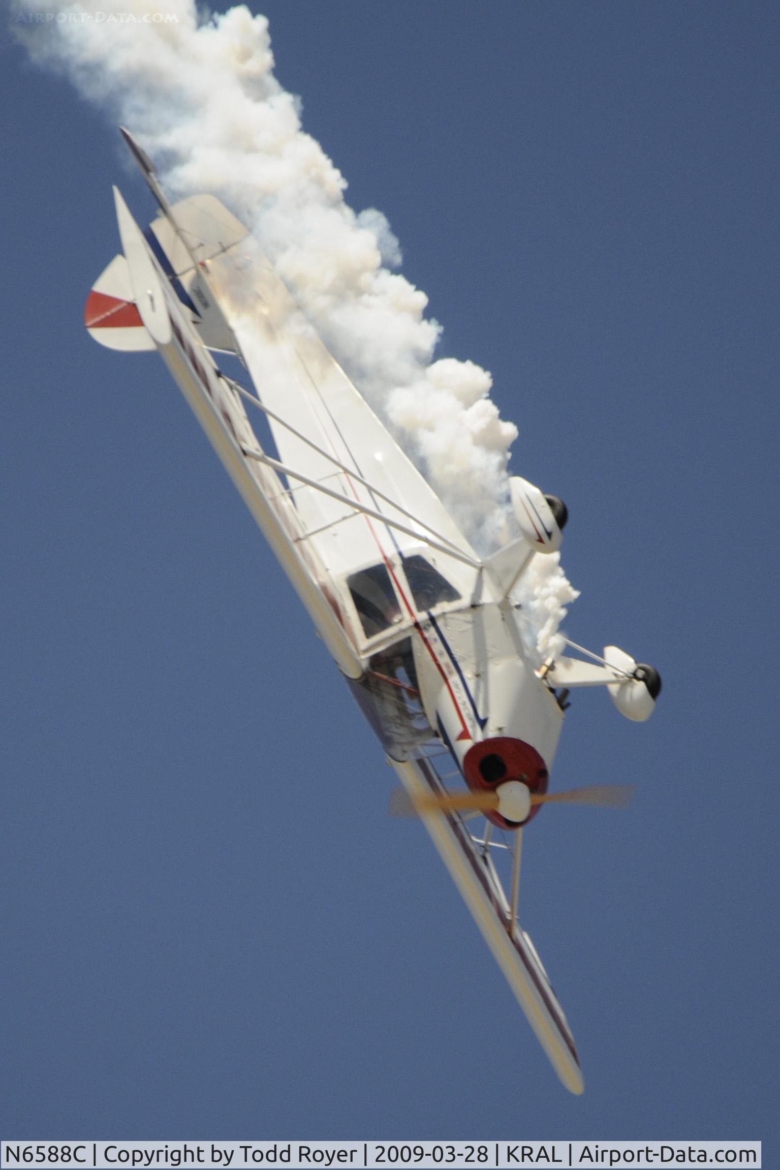 N6588C, 1992 Taylorcraft/Swick T-Clips C/N 1, Riverside Airshow 2009