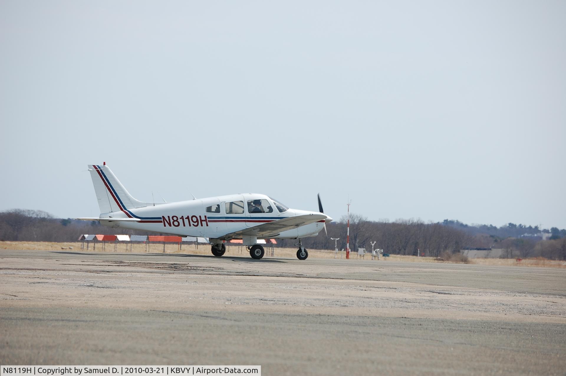 N8119H, 1980 Piper PA-28-161 C/N 28-8016127, This is my first flight as a pilot.