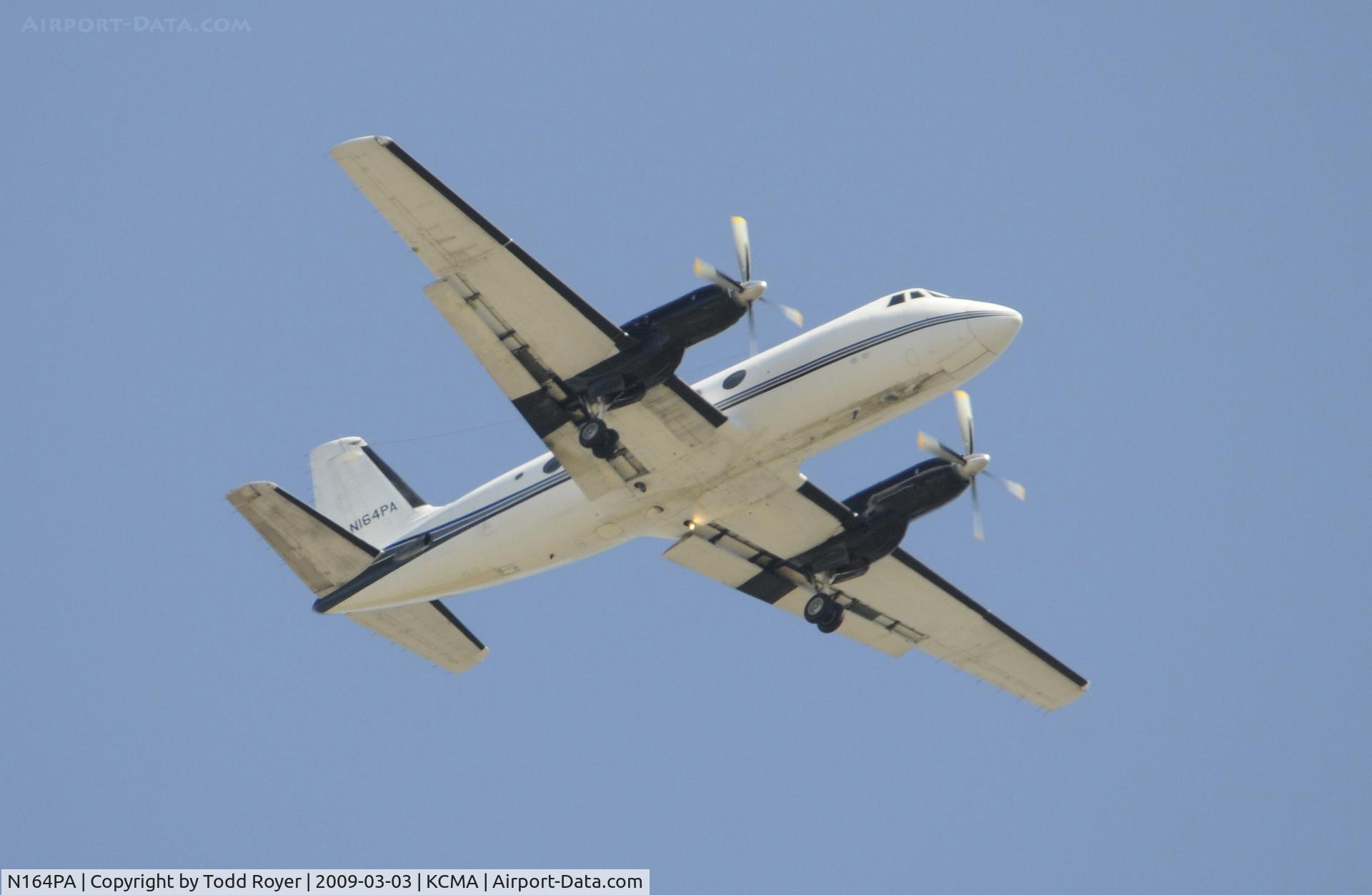 N164PA, 1965 Grumman G-159 Gulfstream 1 C/N 54, From the backyard