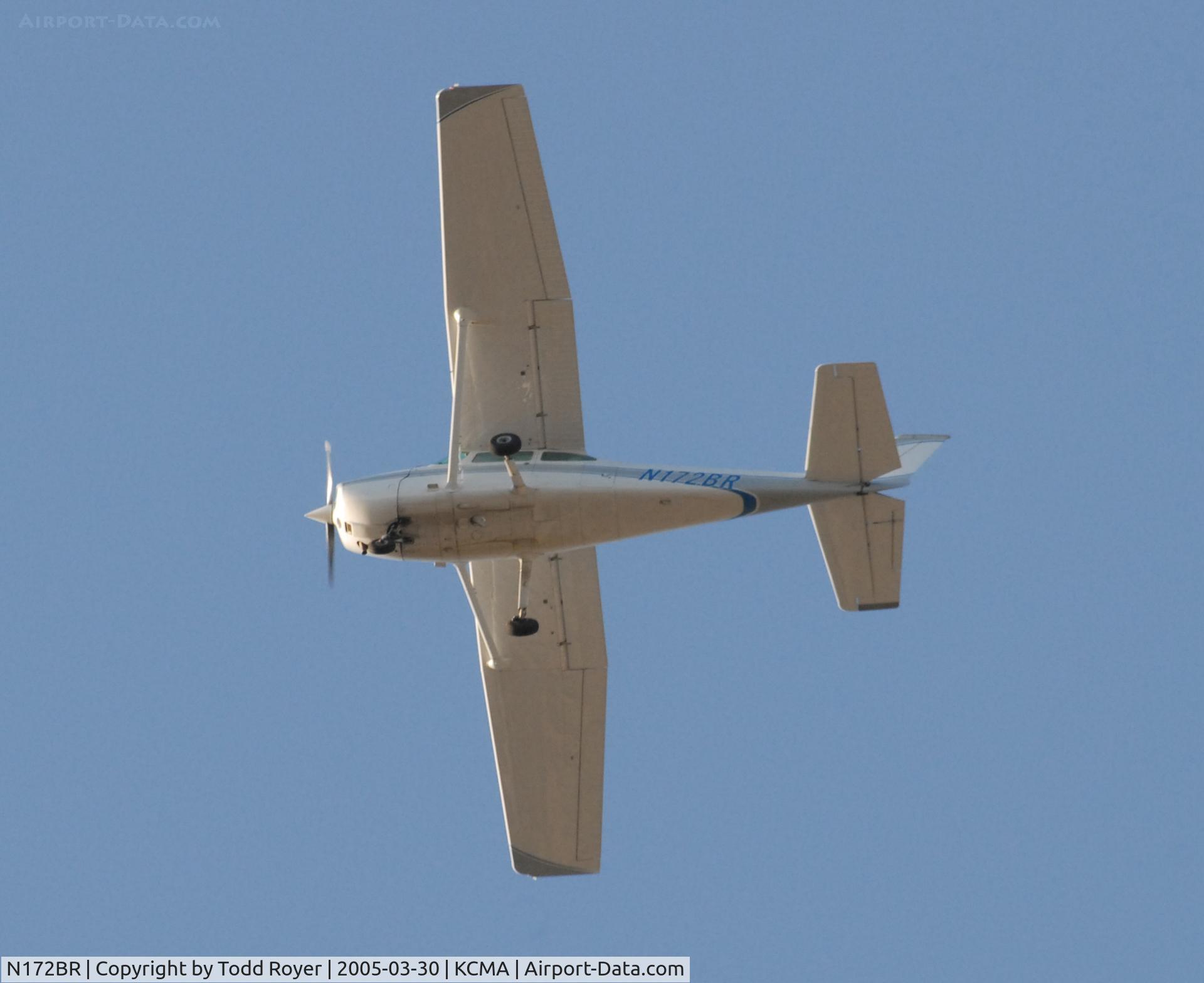 N172BR, 1975 Cessna 172M C/N 17265776, From the backyard