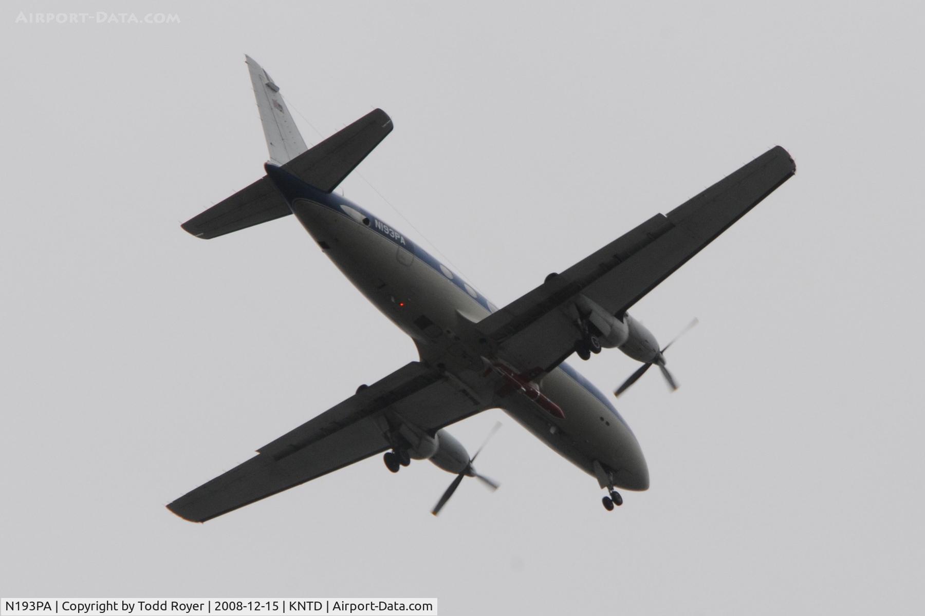 N193PA, 1959 Grumman G159 Gulfstream I C/N 023, From the backyard