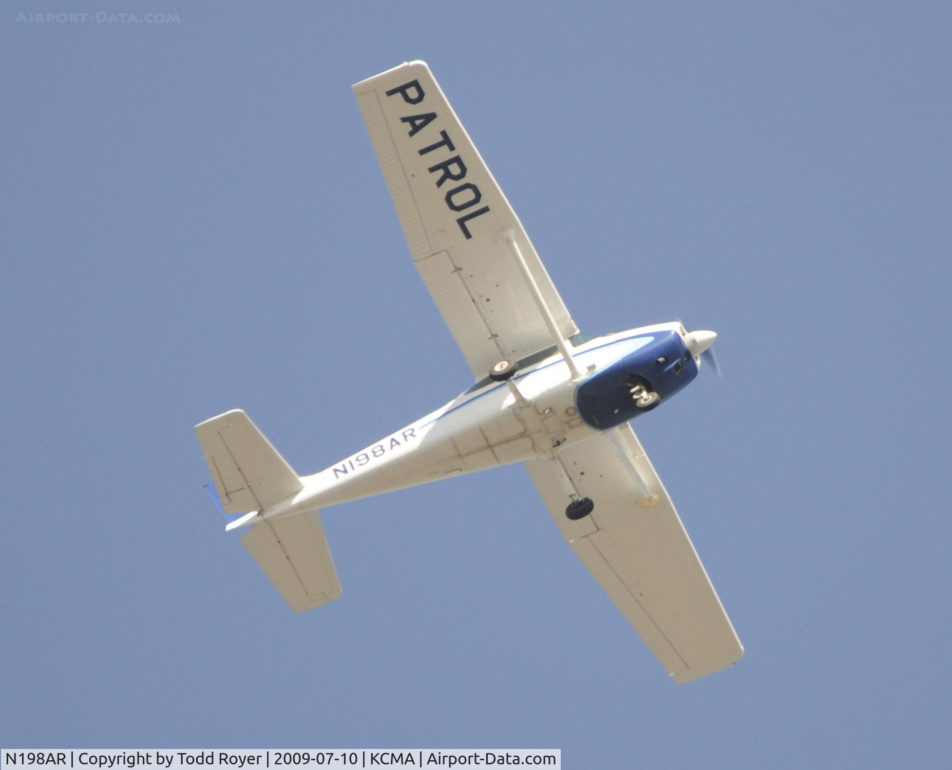 N198AR, 1979 Cessna 172N C/N 17273560, From the backyard