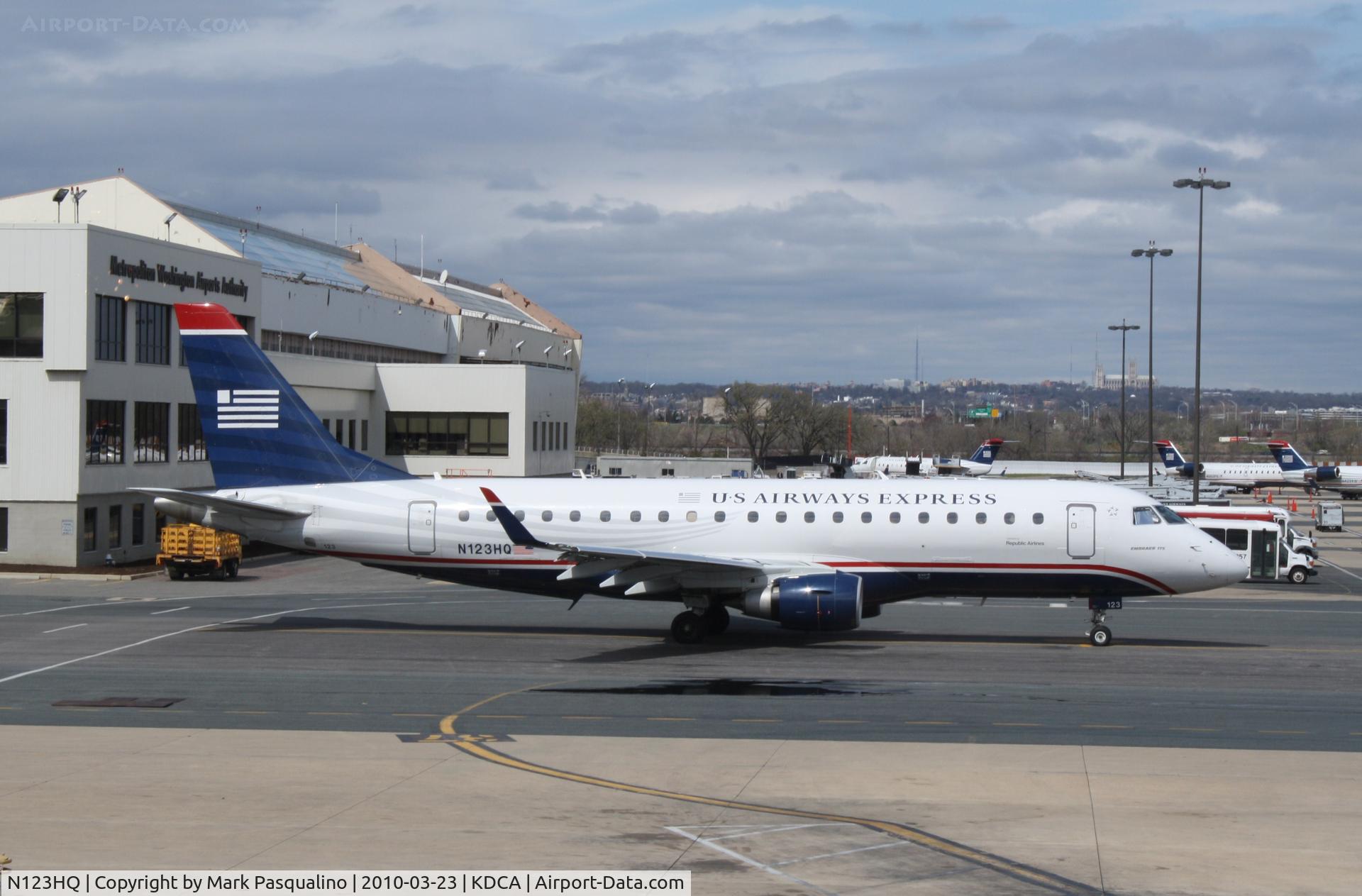 N123HQ, 2007 Embraer 175LR (ERJ-170-200LR) C/N 17000199, ERJ 170-200 LR
