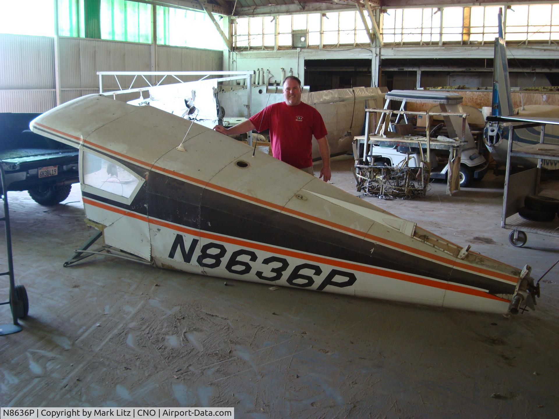 N8636P, 1964 Piper PA-24-260 C/N 24-4077, Her final resting Place...Chino, CA...hopefully she will fly again someday.