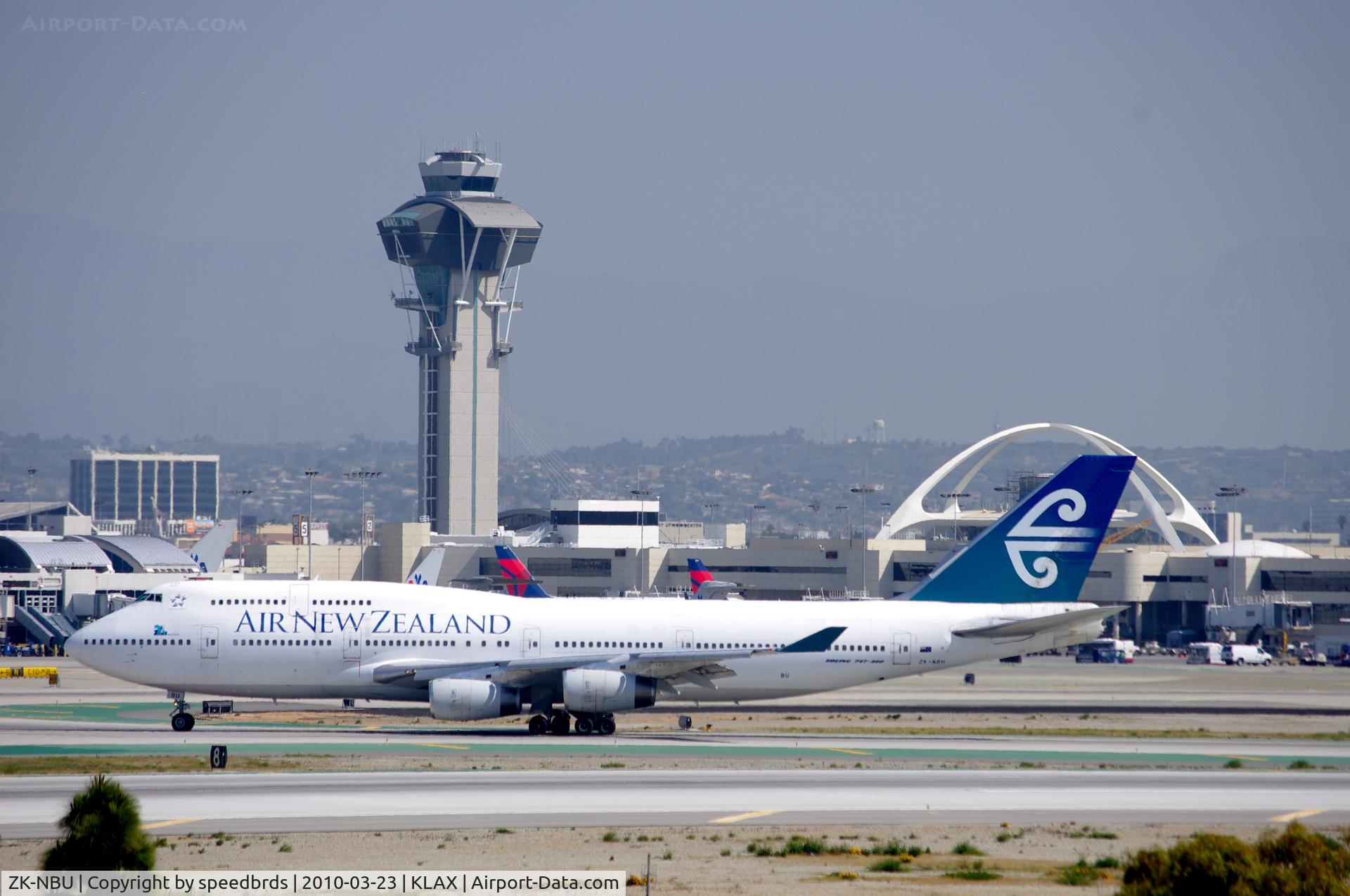 ZK-NBU, 1992 Boeing 747-419 C/N 25605, Air New Zealand 747-419