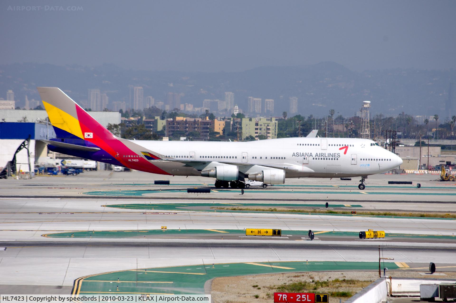 HL7423, 1997 Boeing 747-48EM(F) C/N 27282, Asiana Airlines 747-48E