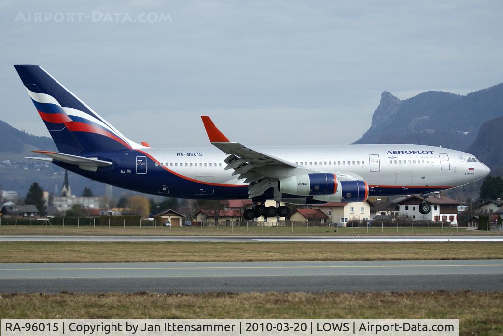 RA-96015, 1995 Ilyushin Il-96-300 C/N 74393201012, Wintercharter