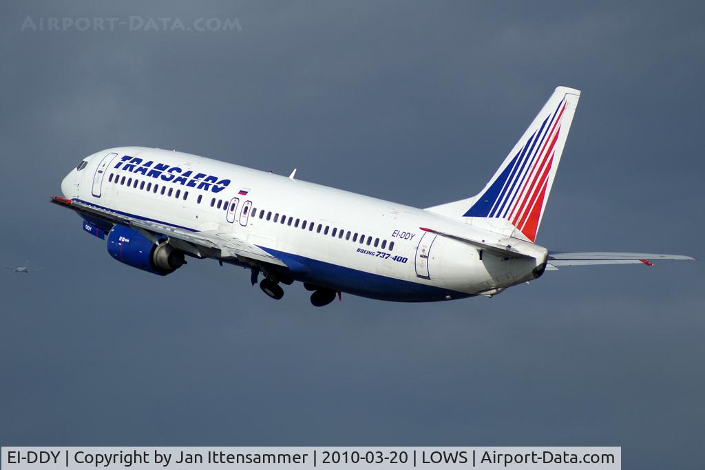 EI-DDY, 1991 Boeing 737-4Y0 C/N 24904, Transaero Airlines