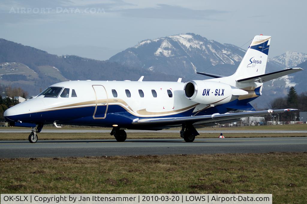 OK-SLX, 2002 Cessna 560XL Citation Excel C/N 560-5243, The Pilot drived to fast
