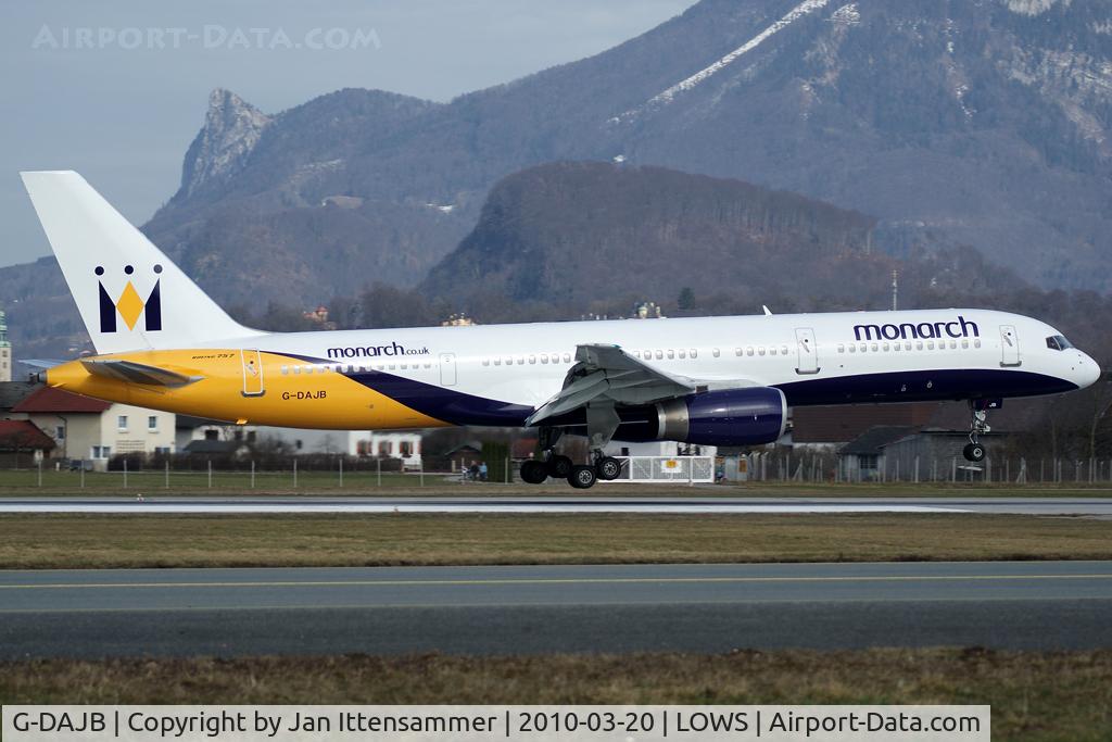 G-DAJB, 1987 Boeing 757-2T7 C/N 23770, Monarch Airlines