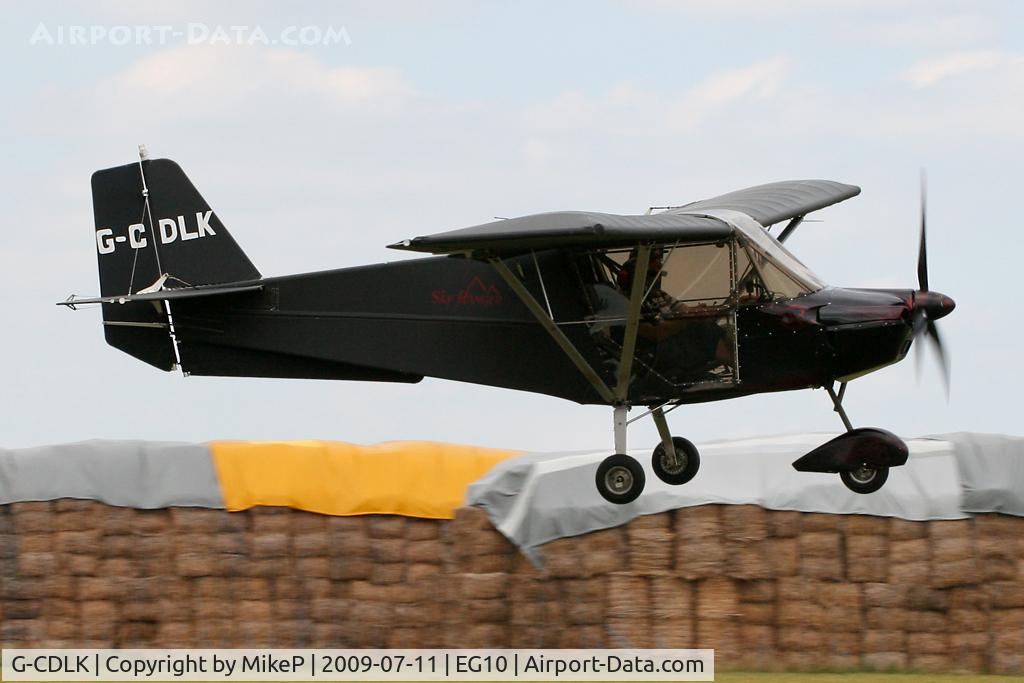 G-CDLK, 2005 Best Off Skyranger Swift 912S(1) C/N BMAA/HB/452, Arriving on Runway 11 at Breighton.