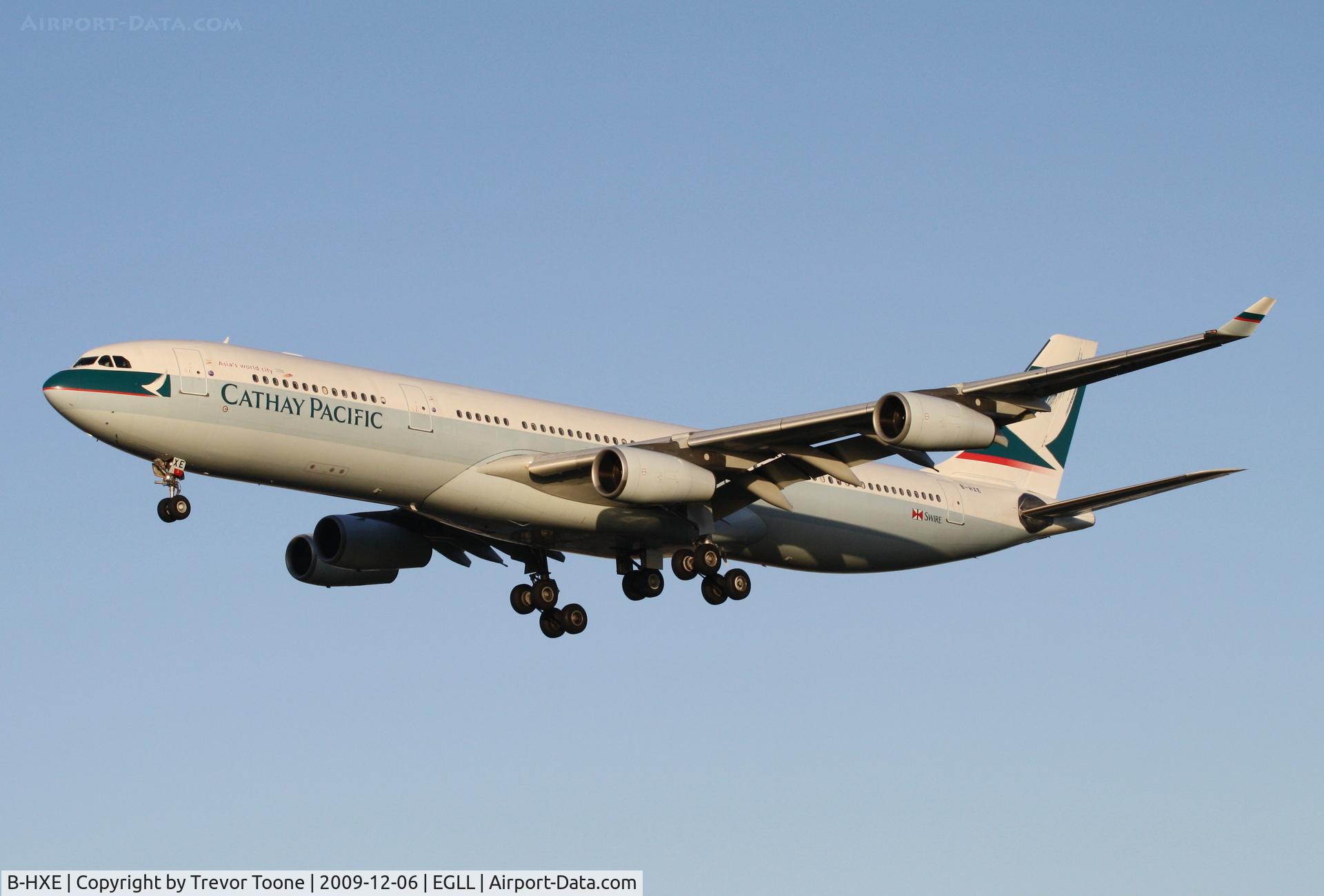 B-HXE, 1996 Airbus A340-313 C/N 157, Airbus A340-313, c/n: 157