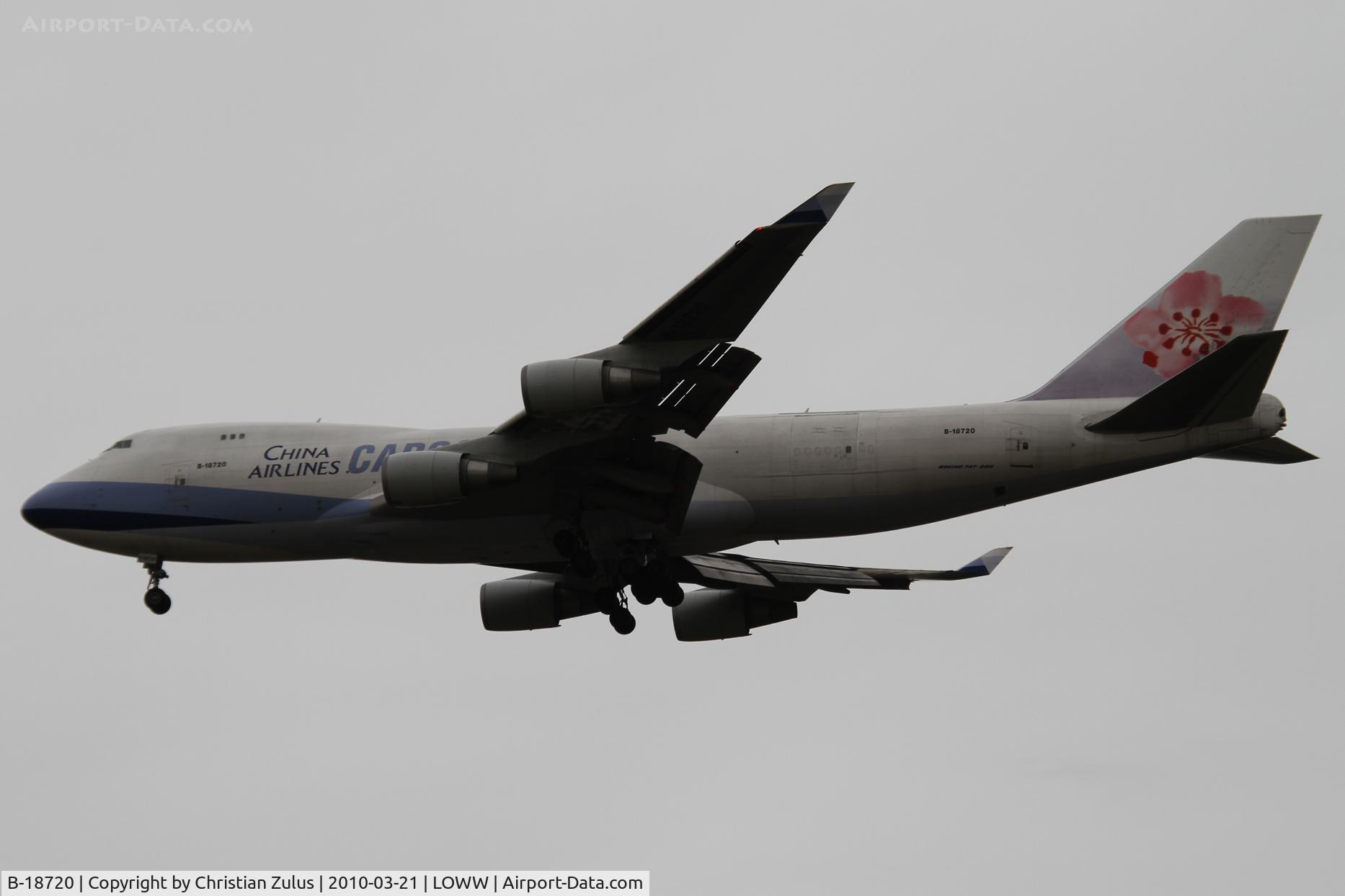 B-18720, 2005 Boeing 747-409F/SCD C/N 33733, China Airlines Cargo