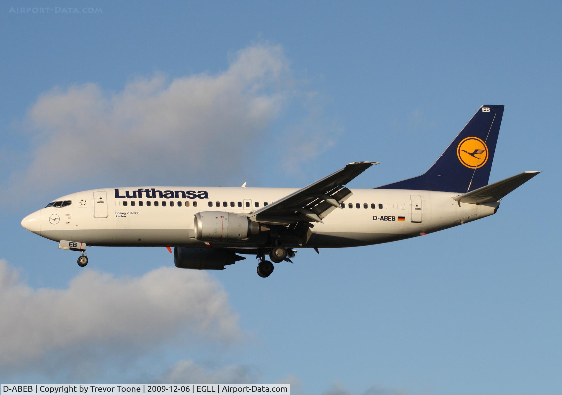 D-ABEB, 1991 Boeing 737-330 C/N 25148, Boeing 737-330, c/n: 25148