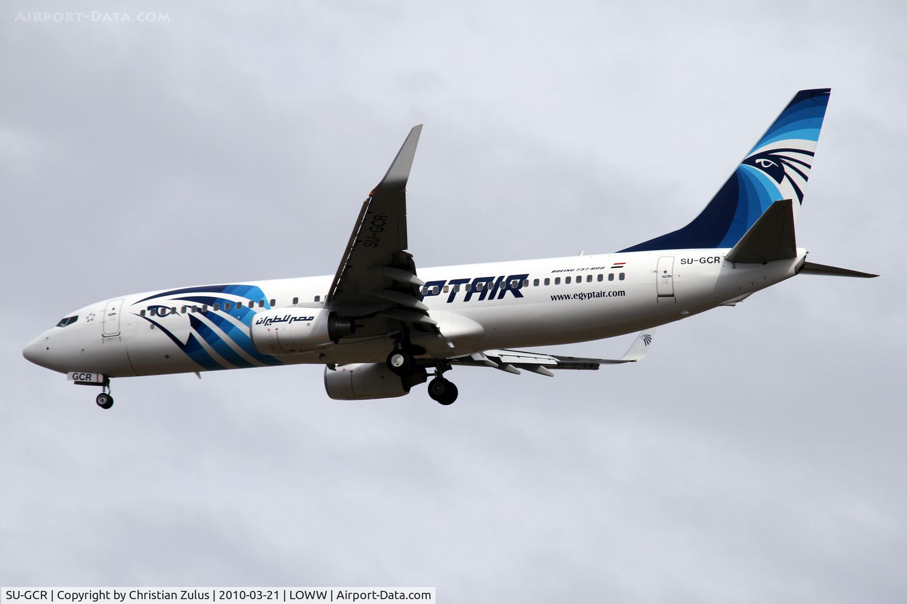 SU-GCR, 2009 Boeing 737-866 C/N 35562, Egypt Air