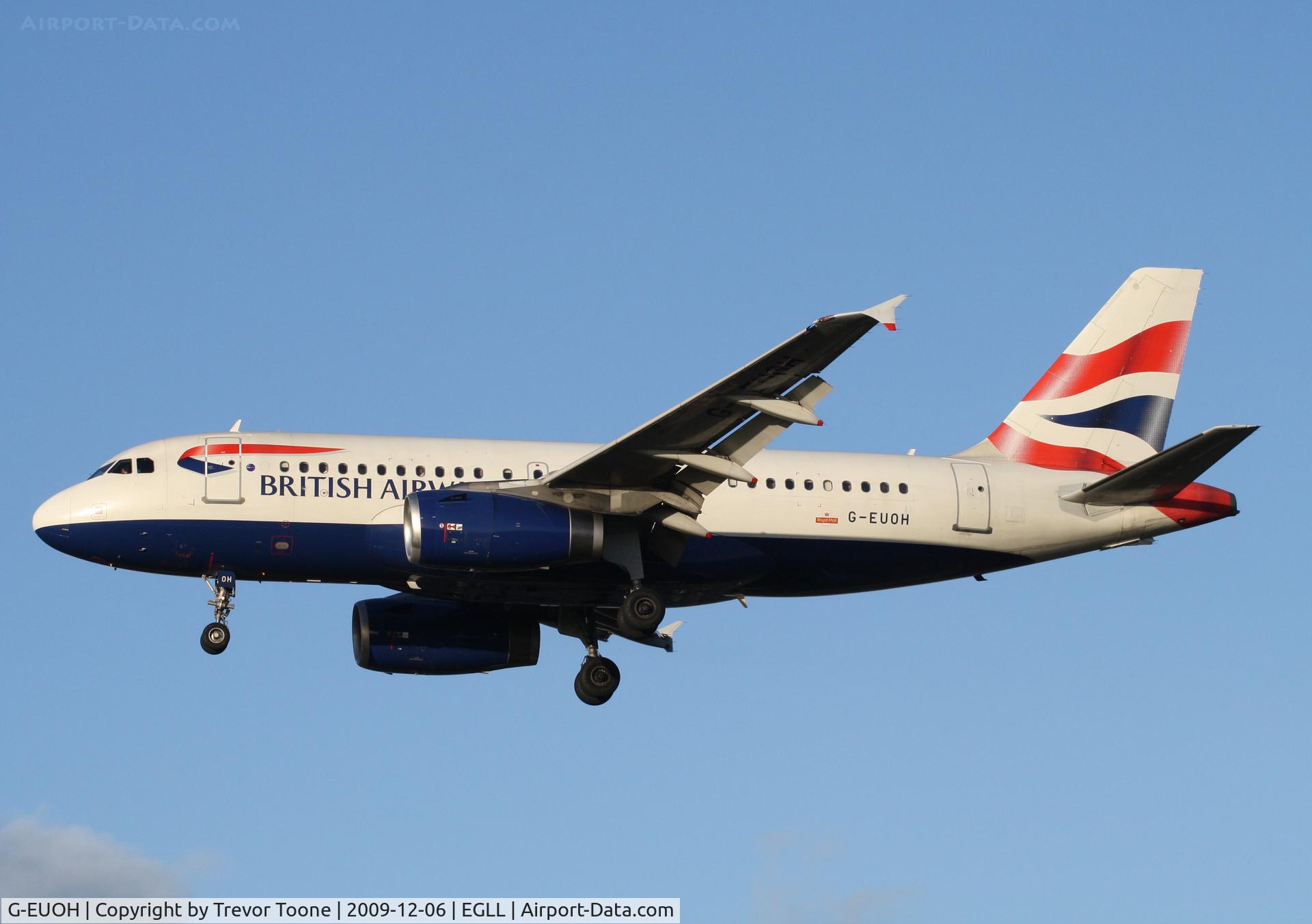 G-EUOH, 2001 Airbus A319-131 C/N 1604, AIRBUS A319-131, c/n: 1604