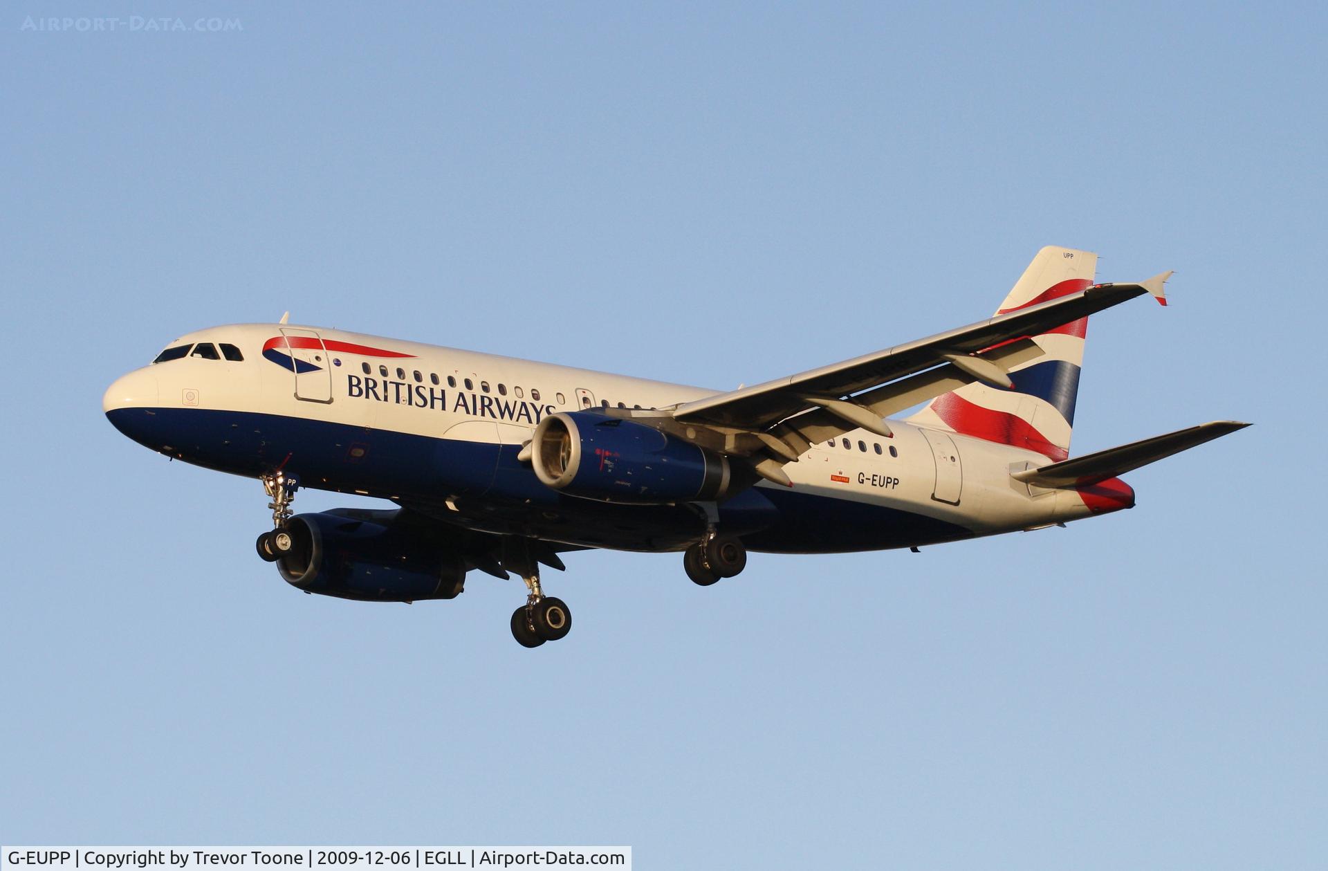 G-EUPP, 2000 Airbus A319-131 C/N 1295, AIRBUS A319-131, c/n: 1295