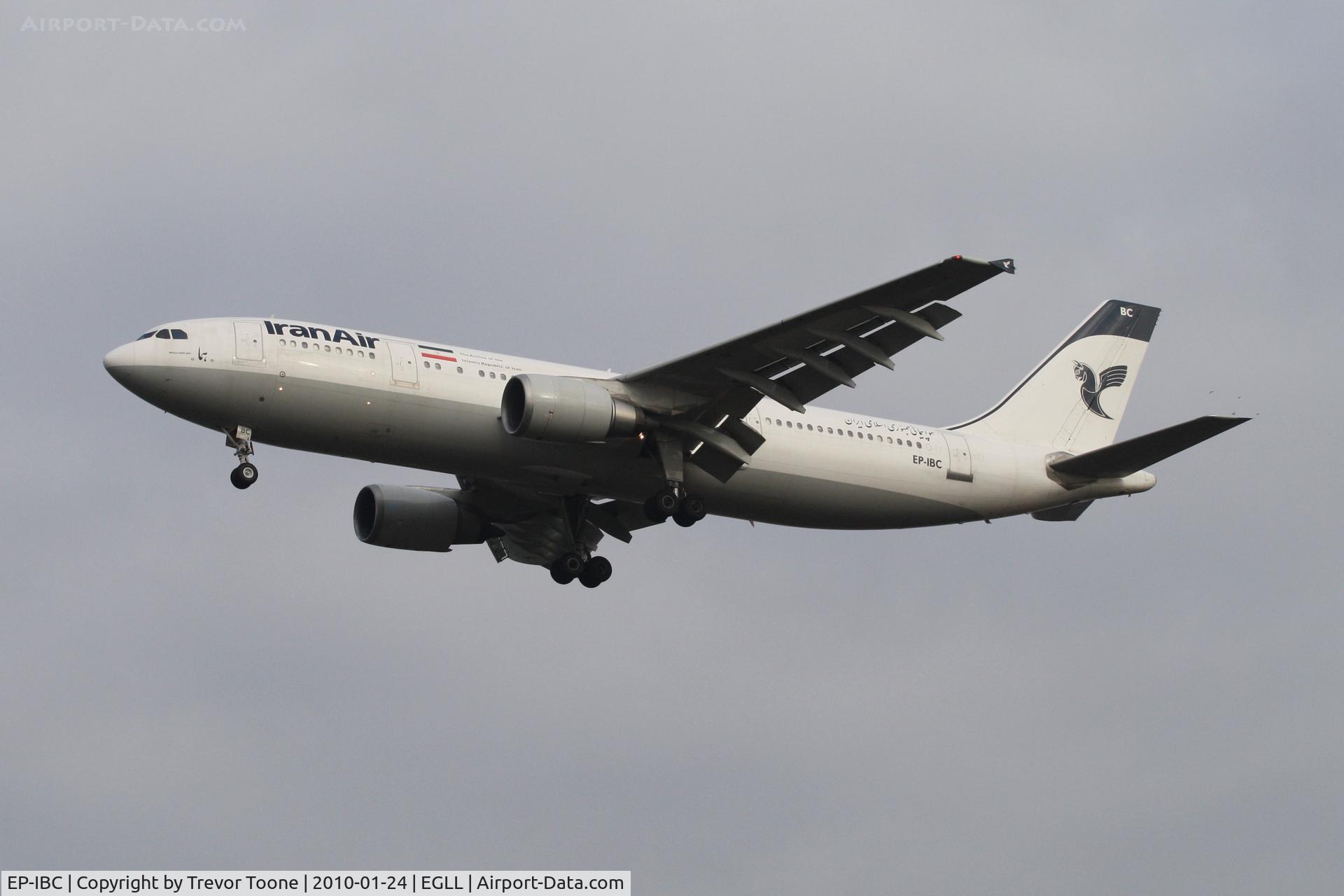 EP-IBC, 1992 Airbus A300B4-605R C/N 632, Airbus A.300B4-605R c/n 632