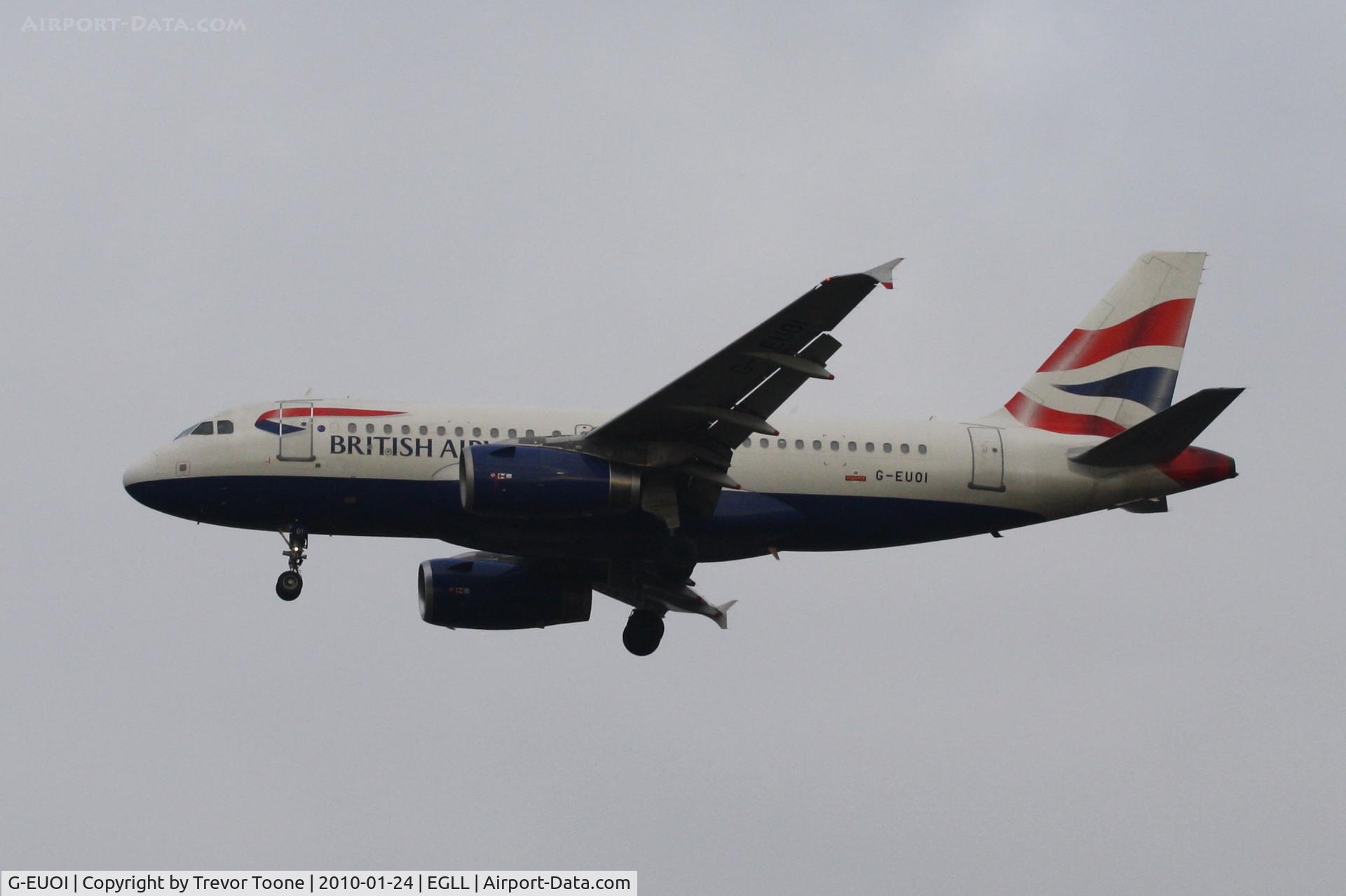 G-EUOI, 2001 Airbus A319-131 C/N 1606, AIRBUS A319-131, c/n: 1606