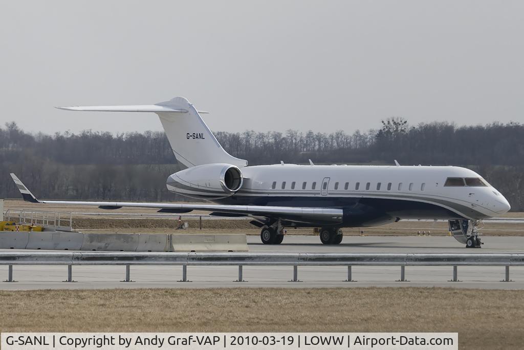 G-SANL, 2009 Bombardier BD-700-1A10 Global Express C/N 9333, BD700