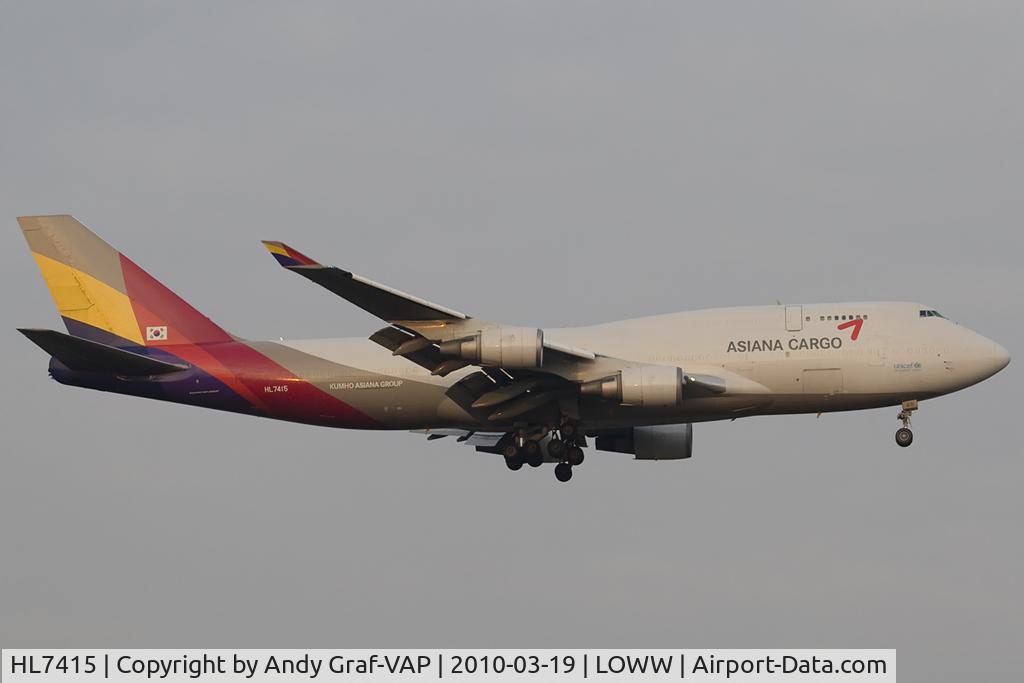 HL7415, 1993 Boeing 747-48EM(BDSF) C/N 25777, Asiana 747-400