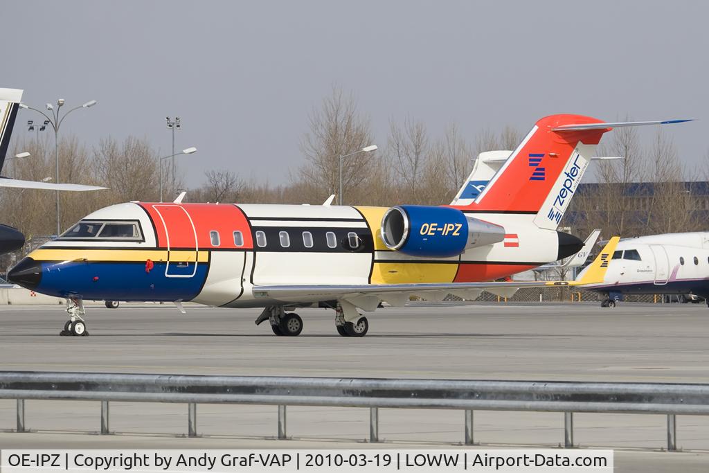 OE-IPZ, 2009 Bombardier Challenger 605 (CL-600-2B16) C/N 5808, CL-604
