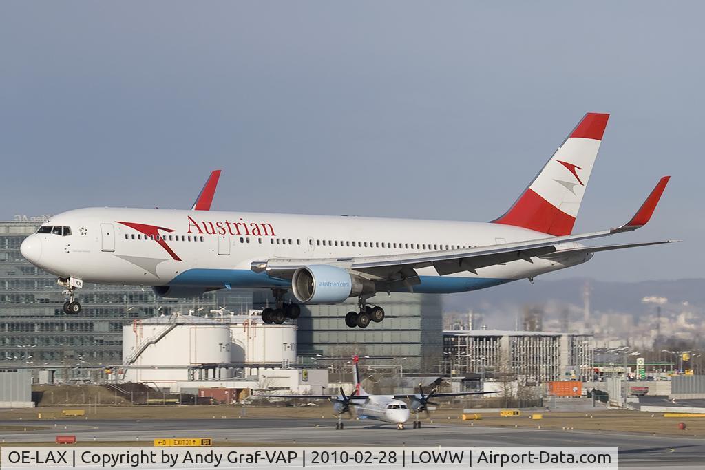 OE-LAX, 1992 Boeing 767-3Z9/ER C/N 27095, Austrian Airlines 767-300
