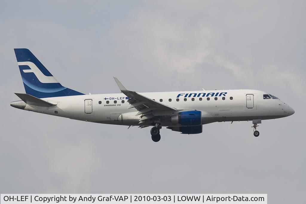 OH-LEF, 2005 Embraer 170LR (ERJ-170-100LR) C/N 17000106, Finnair EMB170