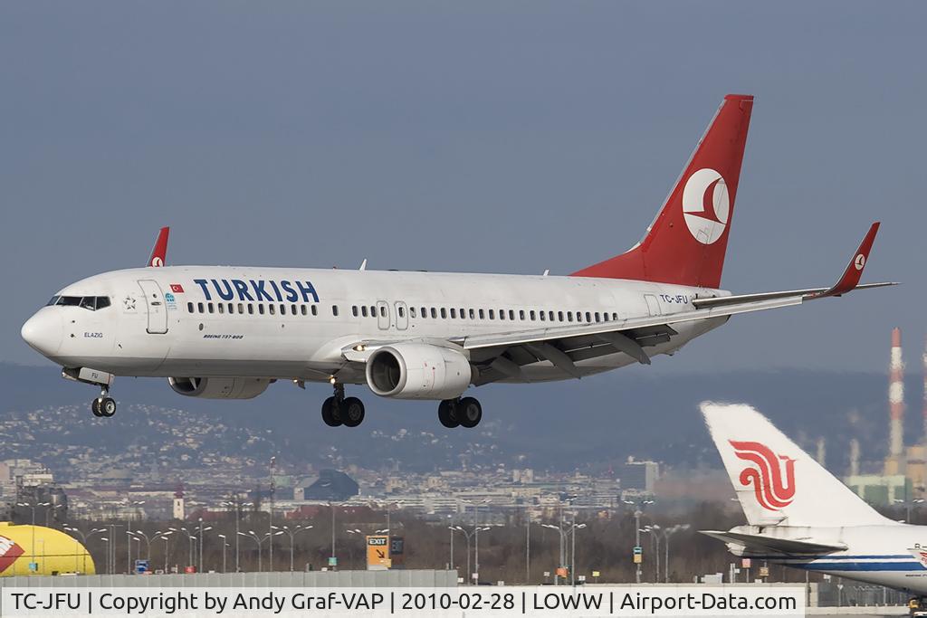 TC-JFU, 1999 Boeing 737-8F2 C/N 29781, Turkish Airlines 737-800