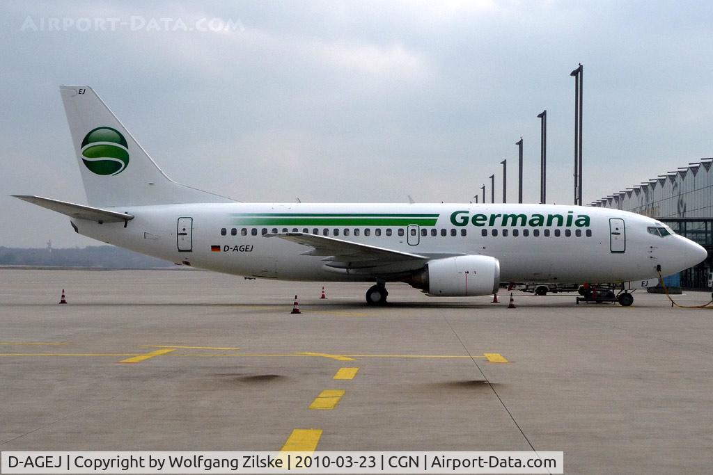 D-AGEJ, 1988 Boeing 737-3L9 C/N 24221, visitor
