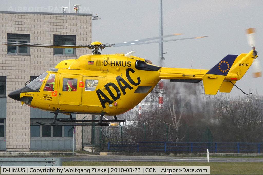 D-HMUS, Eurocopter-Kawasaki BK-117A-4 C/N 7031, visitor