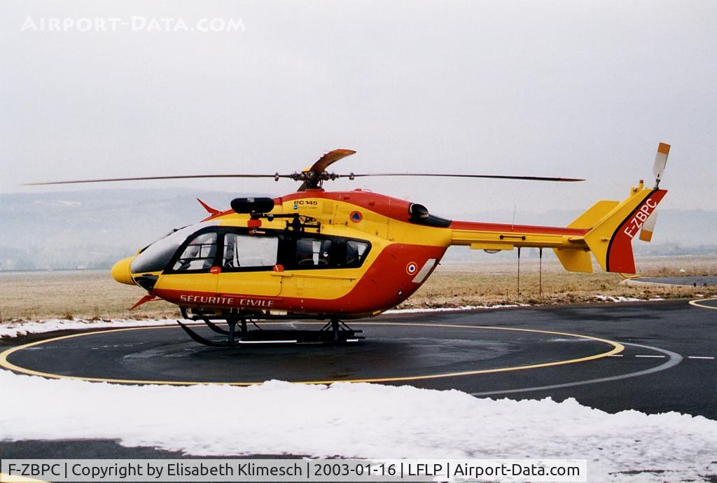F-ZBPC, Eurocopter-Kawasaki EC-145 (BK-117C-2) C/N 9009, at Annecy Airport