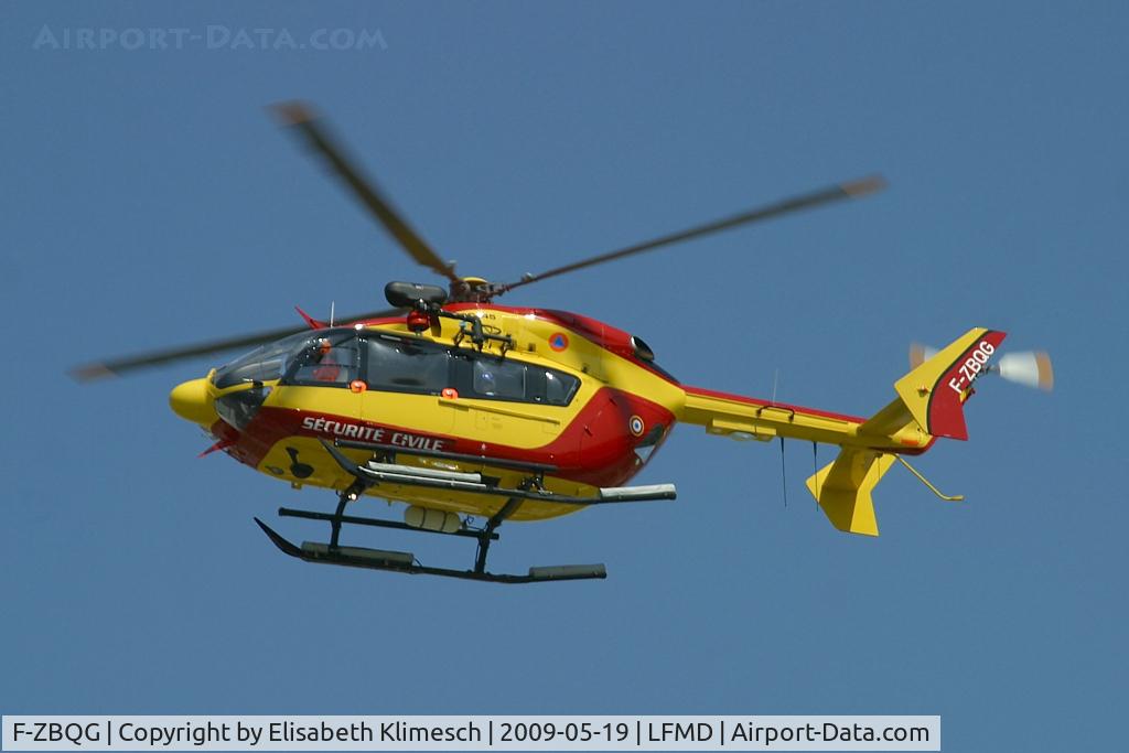 F-ZBQG, 2008 Eurocopter-Kawasaki EC-145 (BK-117C-2) C/N 9217, at Cannes Airport