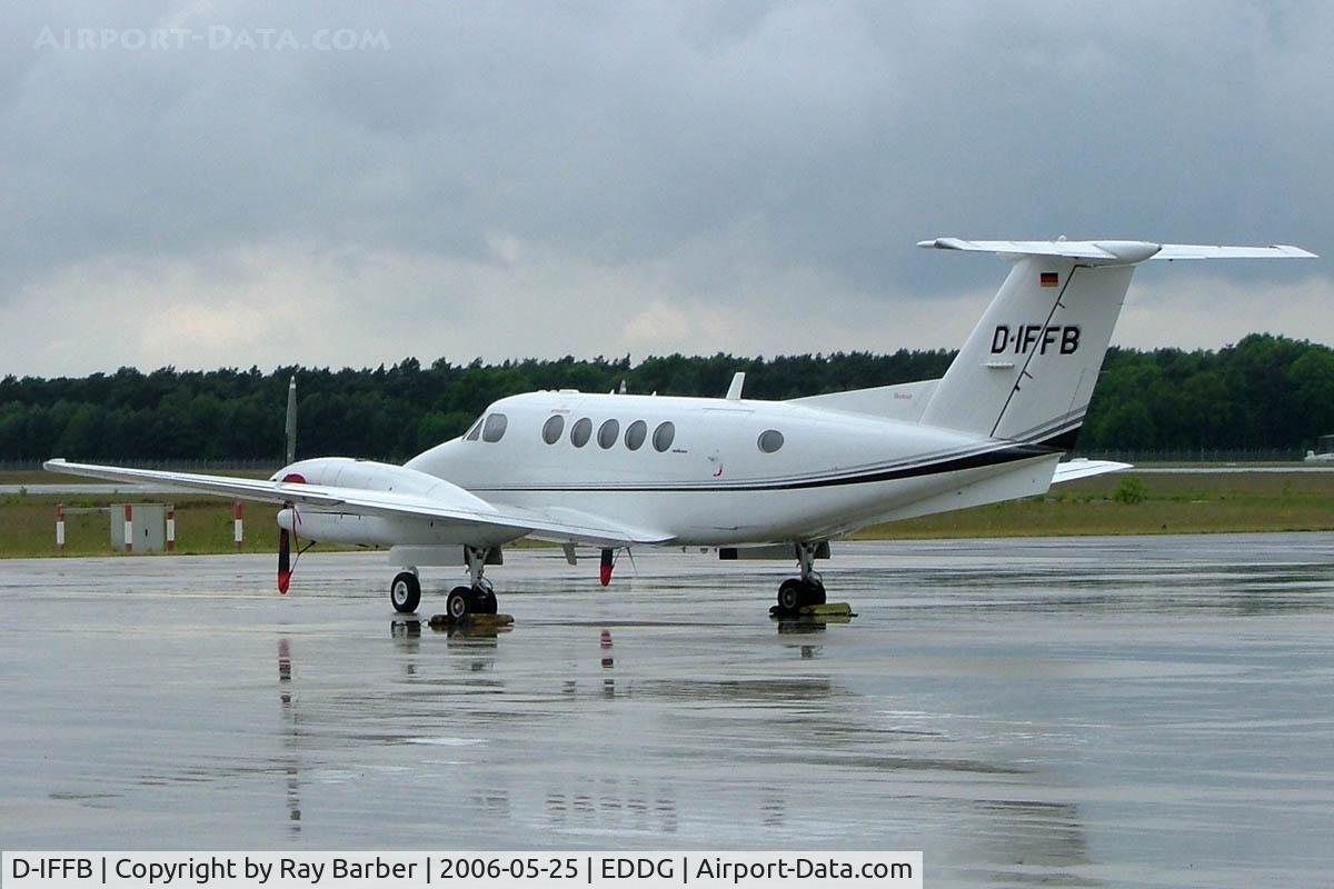 D-IFFB, 1993 Beech Super King Air 300LW C/N FA-224, Seen here.