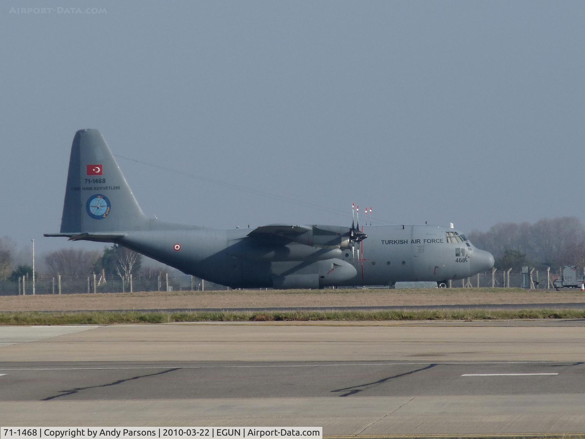 71-1468, 1971 Lockheed C-130E Hercules C/N 382-4514, Visiting Mildenhall