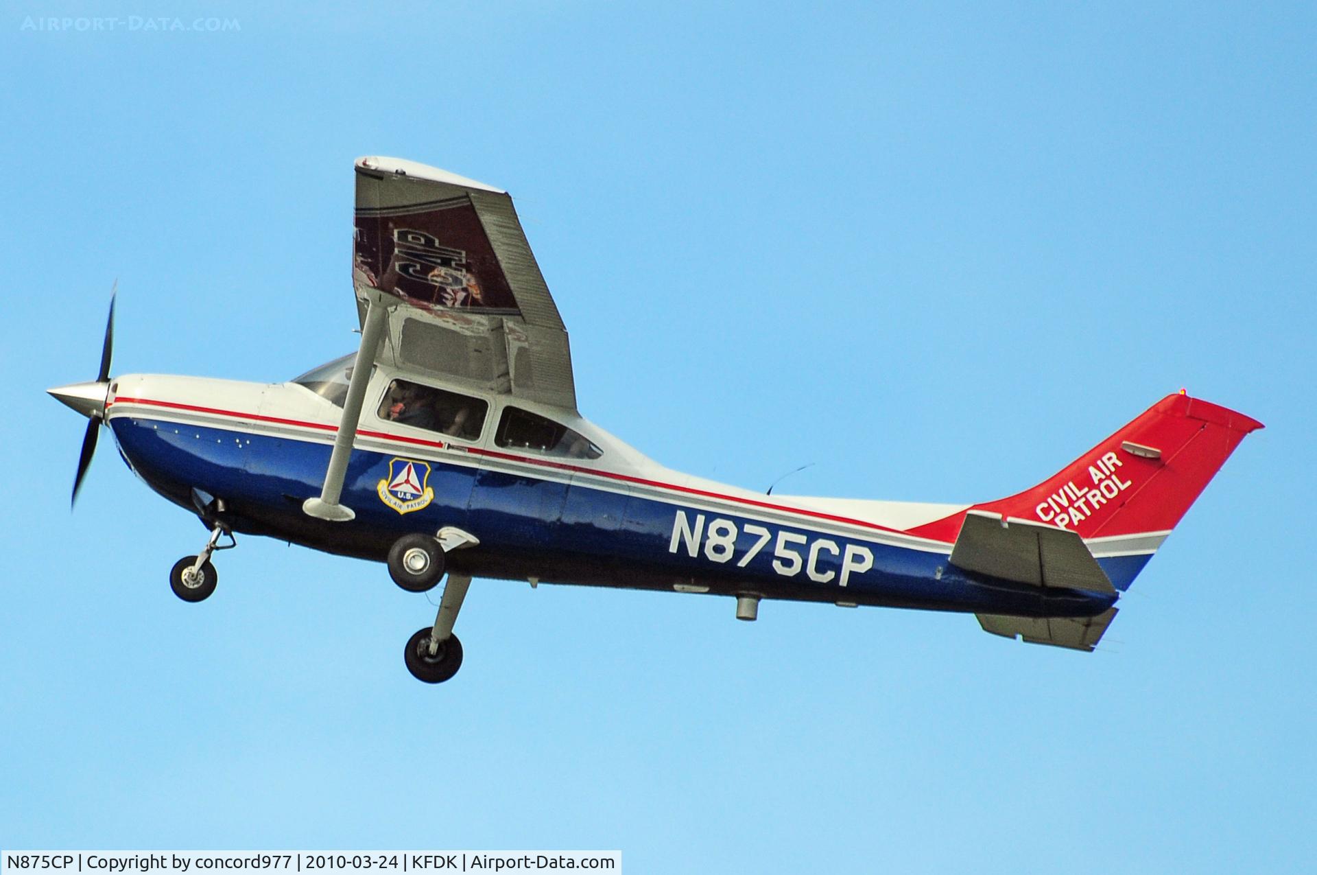 N875CP, 2006 Cessna 182T Skylane C/N 18281871, seen at KFDK 0n 3/24/2010