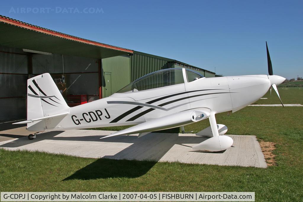 G-CDPJ, 2006 Vans RV-8 C/N PFA 303-13295, Van's RV-8 at Fishburn Airfield, UK in 2007.