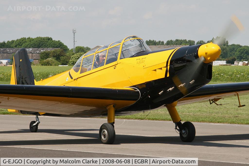 G-EJGO, 1958 Zlin Z-226 Trener C/N 199, Zlin Z-226 Trener at Previously D-EJGO and seen here at Breighton's Auster Fly-In & 'At Home Day' in 2008.