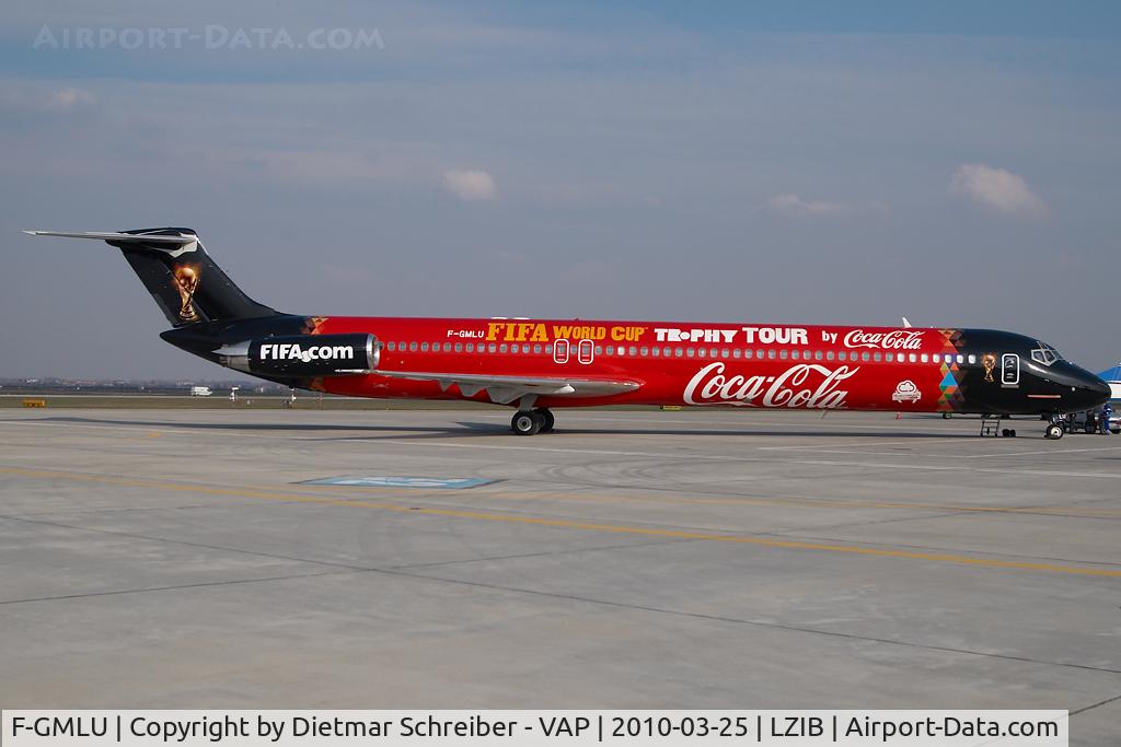 F-GMLU, 1986 McDonnell Douglas MD-83 (DC-9-83) C/N 49398, Blue Line MD80
