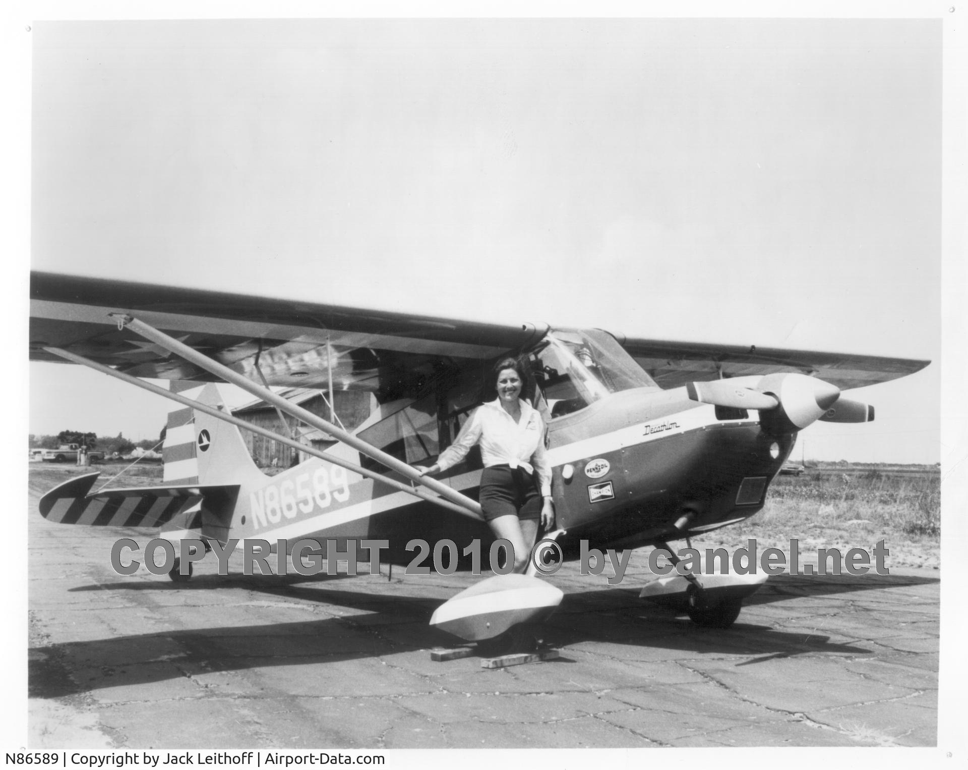 N86589, 1973 Bellanca 8KCAB Decathlon C/N 135-74, 1973 Bellanca shortly after purchase