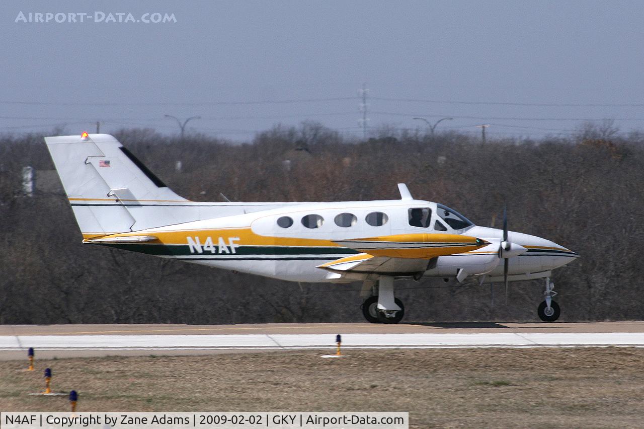N4AF, 1968 Cessna 421 Golden Eagle C/N 421-0142, At Arlington Municipal